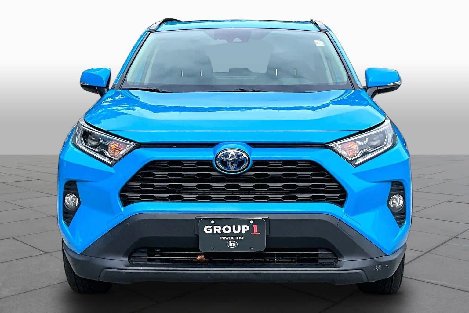 Used 2019 Blue Flame Toyota Hybrid XLE image 4