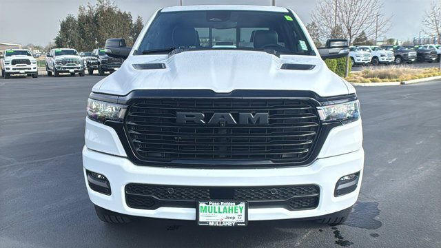 New 2026 Bright White Clear-Coat Exterior Paint RAM Laramie image 8