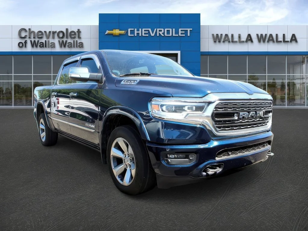 Used 2019 Patriot Blue Pearl Ram Limited image 1