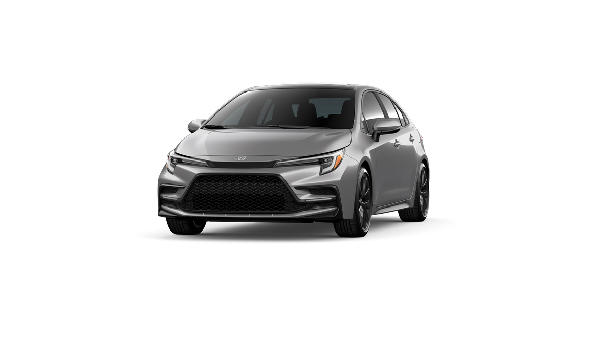 New 2026 Classic Silver Metallic with Midnight Black Metallic roof Toyota XSE image 19
