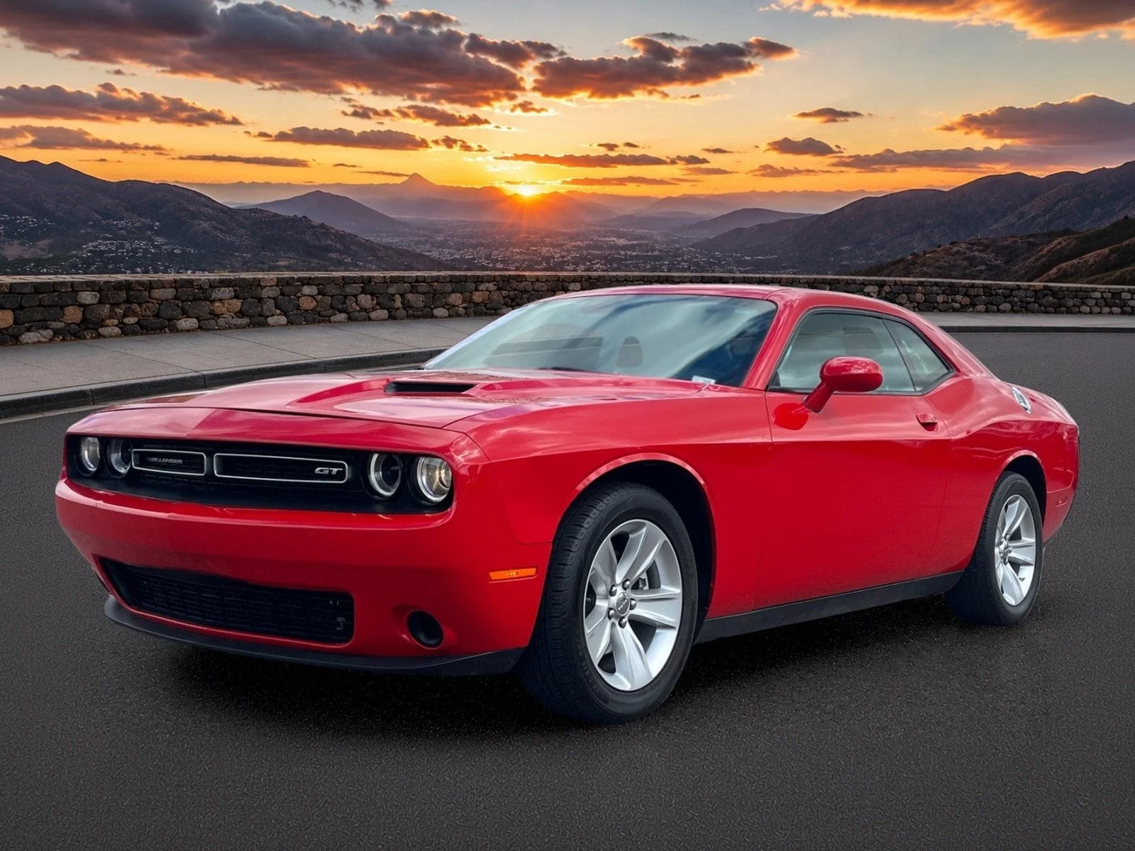 Used 2023 Torred Clearcoat Dodge SXT image 1