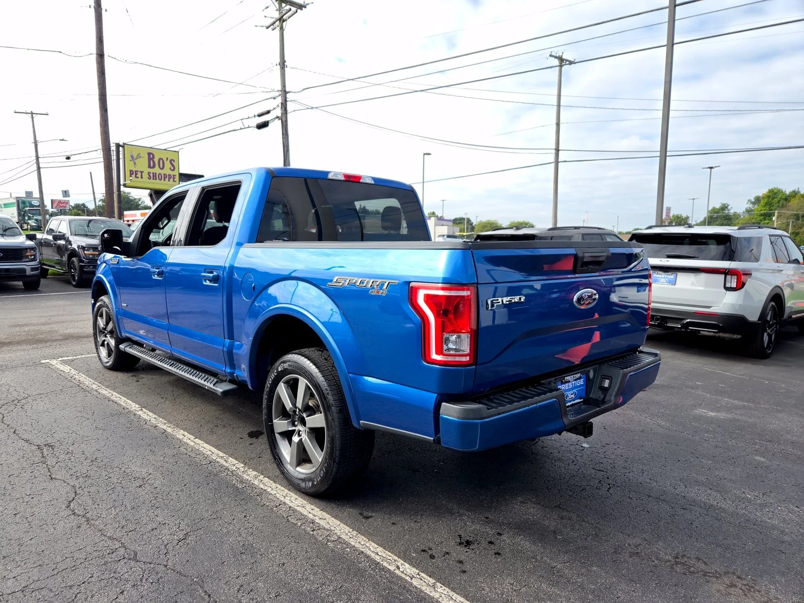 Used 2016 Blue Flame Metallic Ford XLT image 6