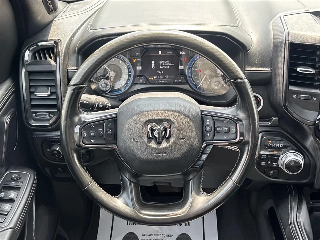Used 2022 Granite Crystal Clearcoat Metallic Ram Limited image 23
