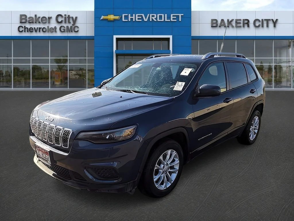 Used 2020 Slate Blue Pearlcoat Jeep Latitude image 2