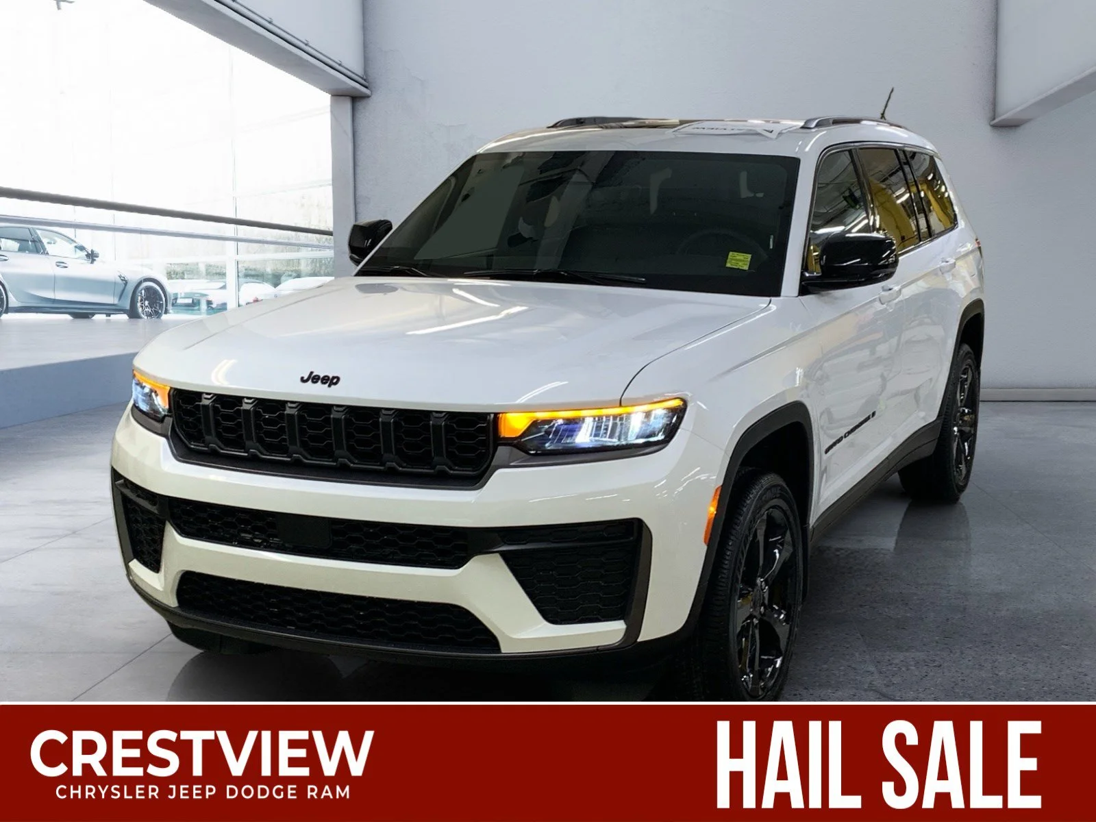 New 2026 Bright White Jeep Altitude image 1