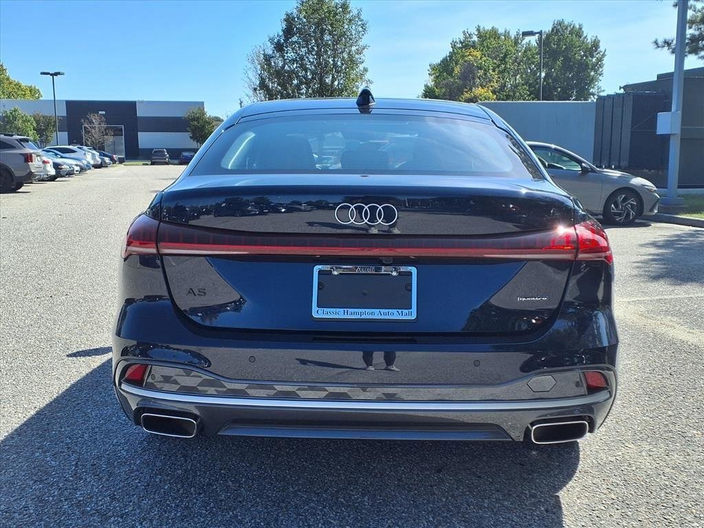 Used 2025 Firmament Blue Metallic Audi Premium Plus image 7