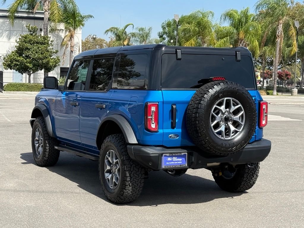 Certified Used 2025 Blue Metallic Ford Badlands image 5