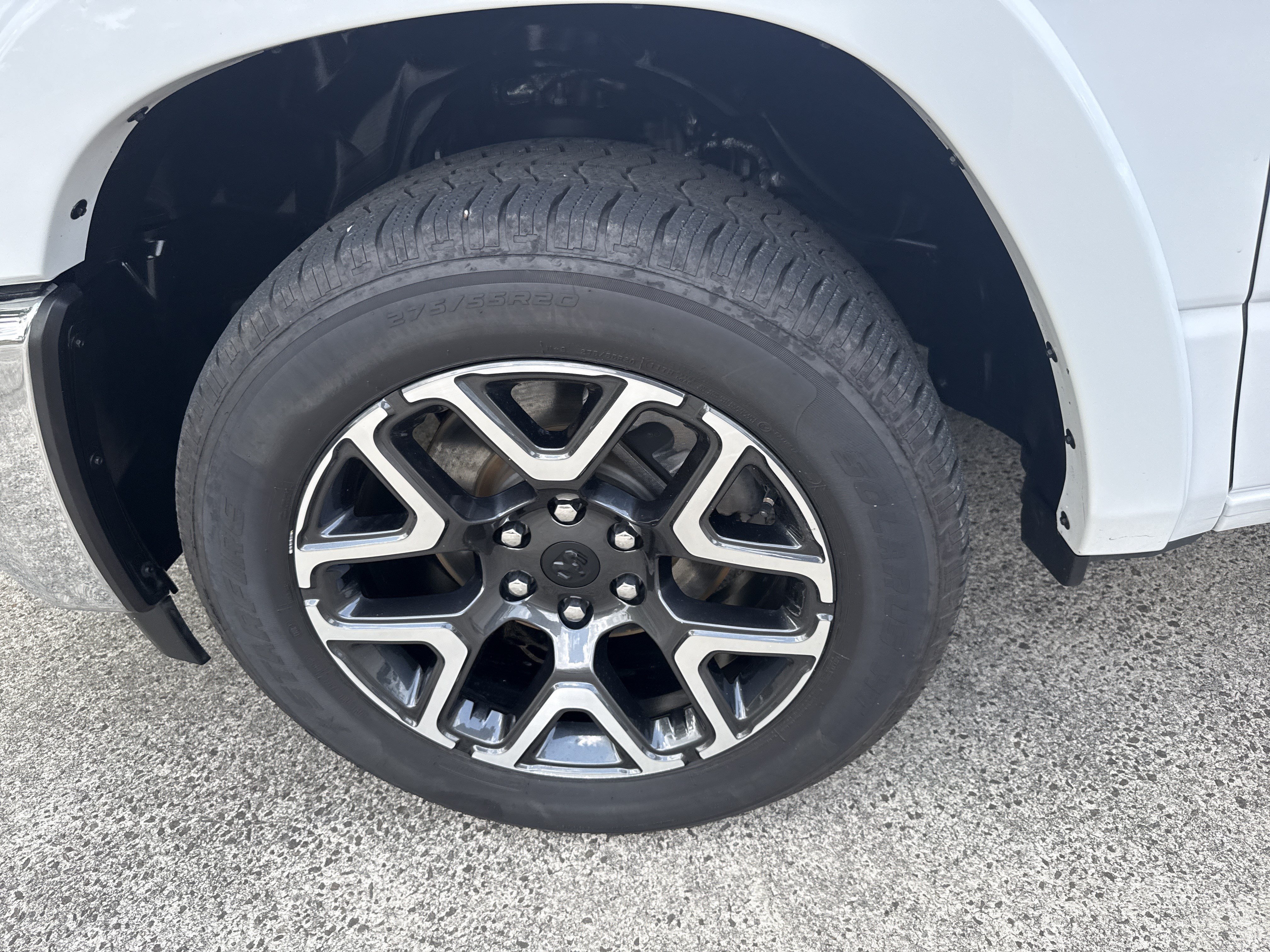 Used 2025 Bright White Clearcoat Ram Laramie image 11