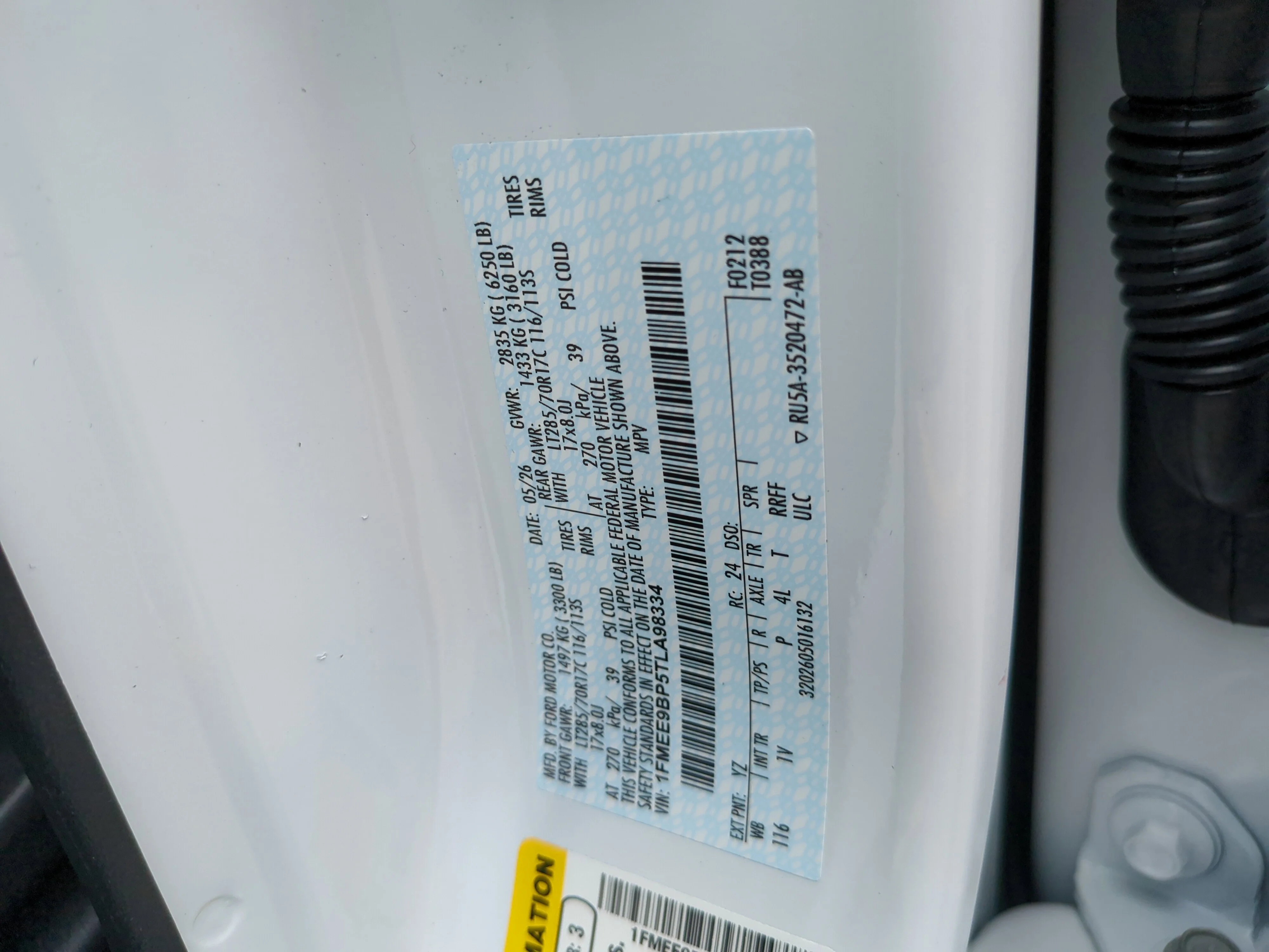 New 2026 Oxford White Ford Badlands® image 34