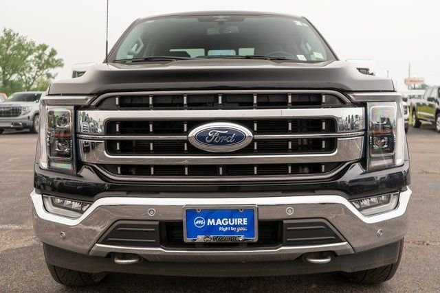 Used 2023 Agate Black Metallic Ford Lariat image 3