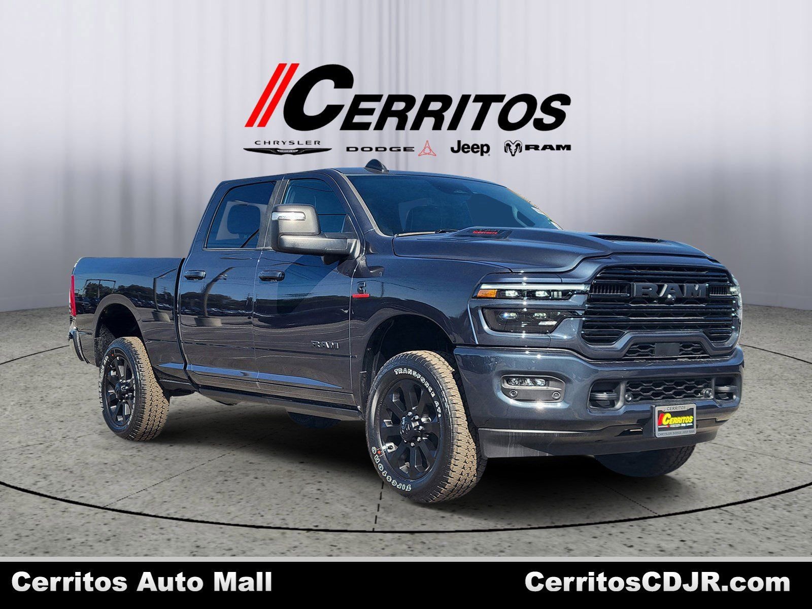 New 2026 Forged Blue Metallic Exterior Paint RAM Laramie image 1