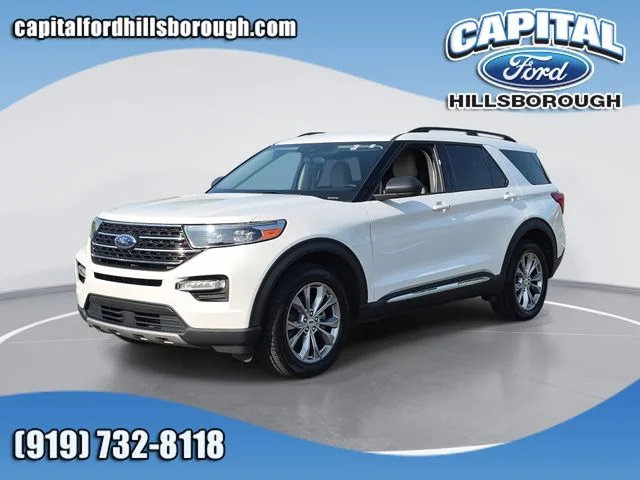 Used 2023 White Ford XLT image 1
