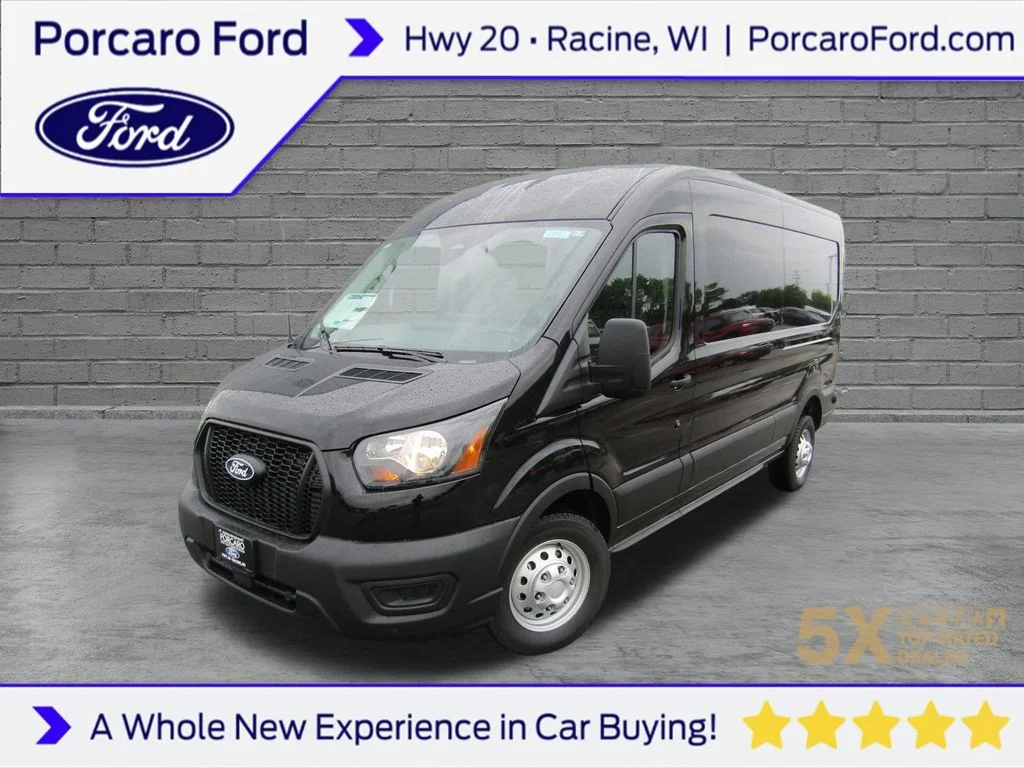 New 2026 Agate Black Metallic Ford Cargo Van image 1
