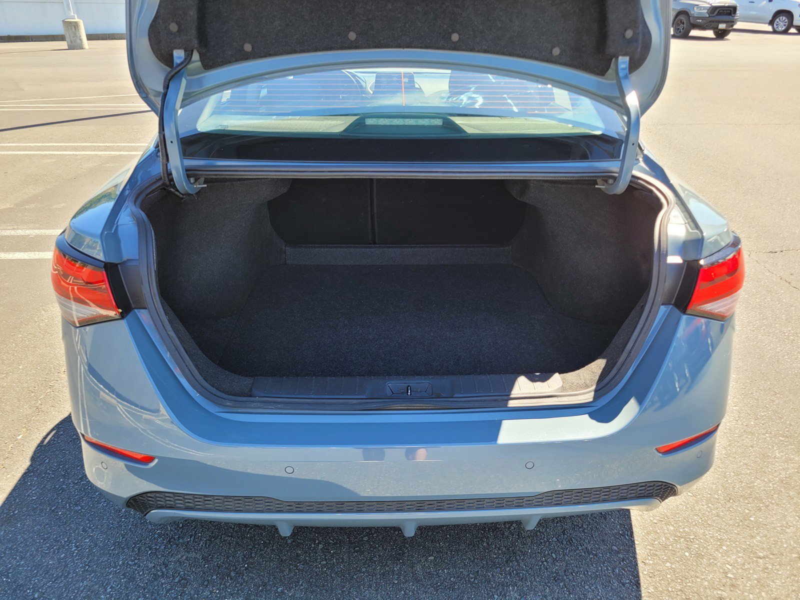 Used 2024 Atlantic Gray Metallic Nissan SV image 10