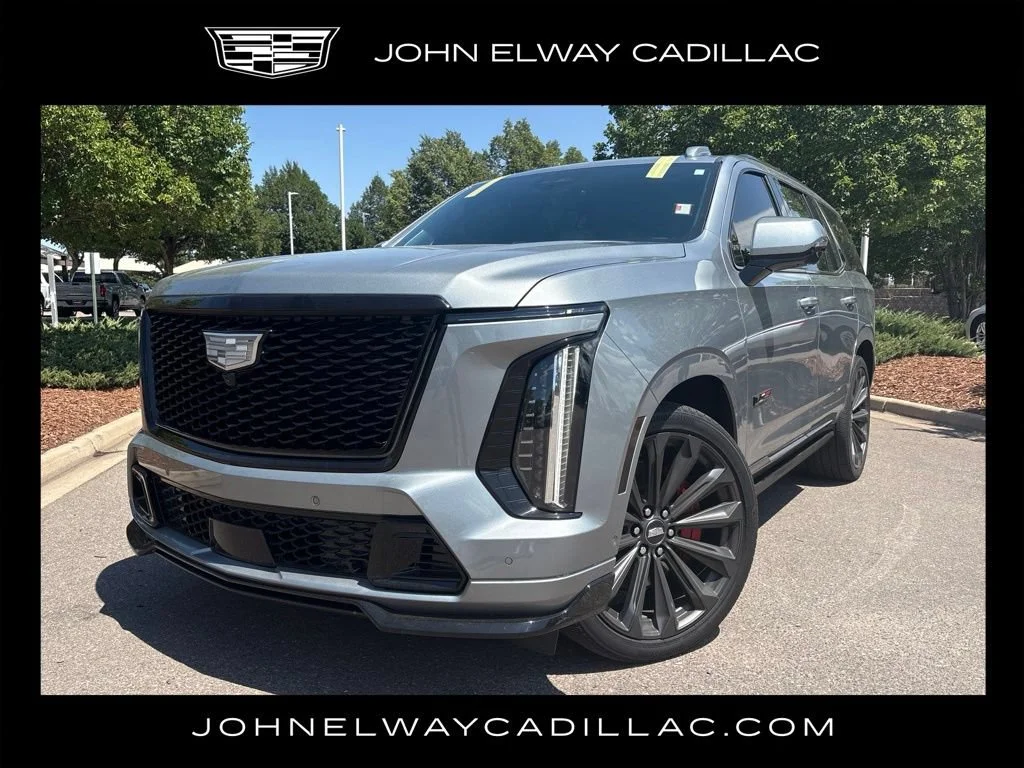 Used 2025 Argent Silver Metallic Cadillac Escalade-V image 1