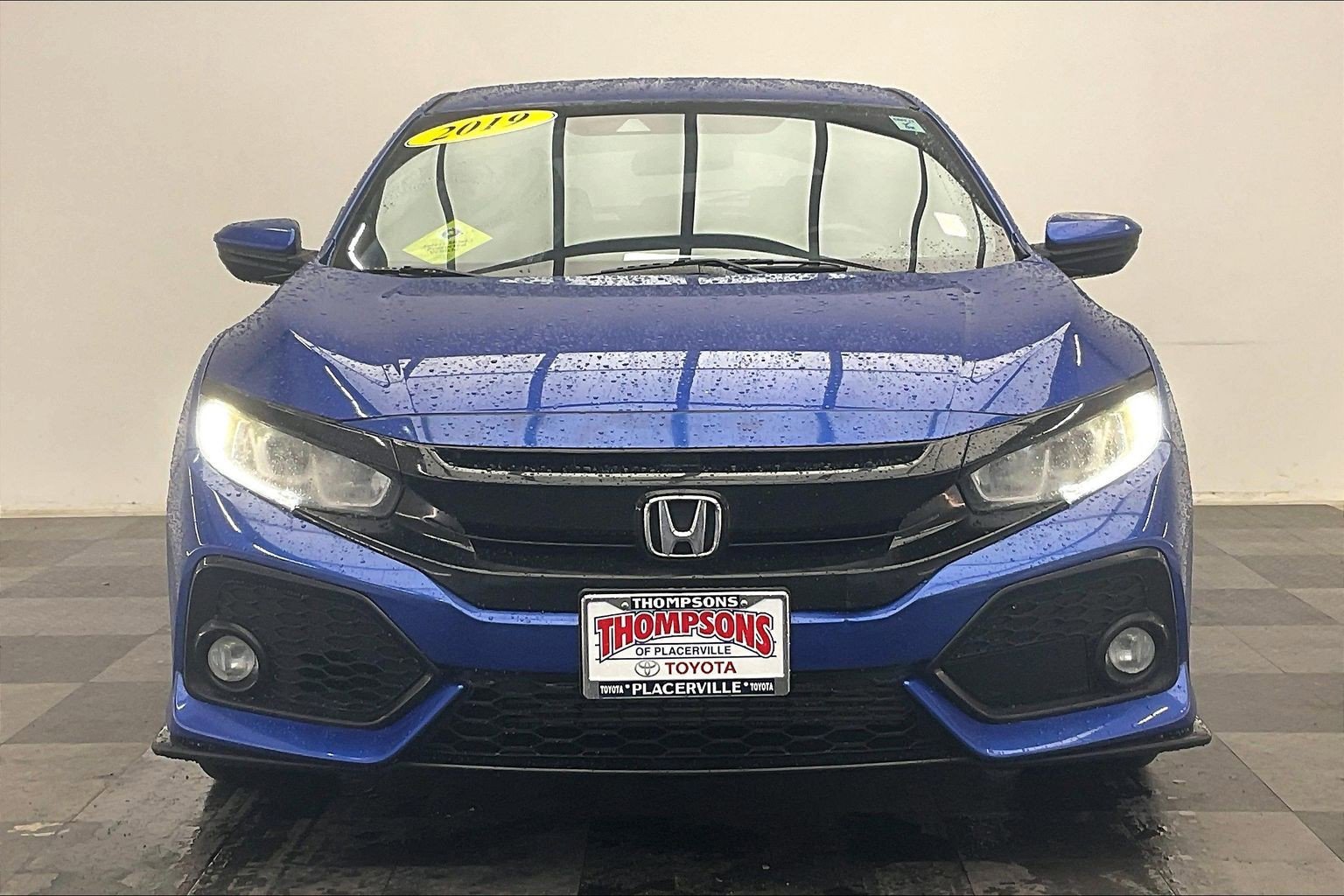Used 2019 Aegean Blue Metallic Honda Sport image 2