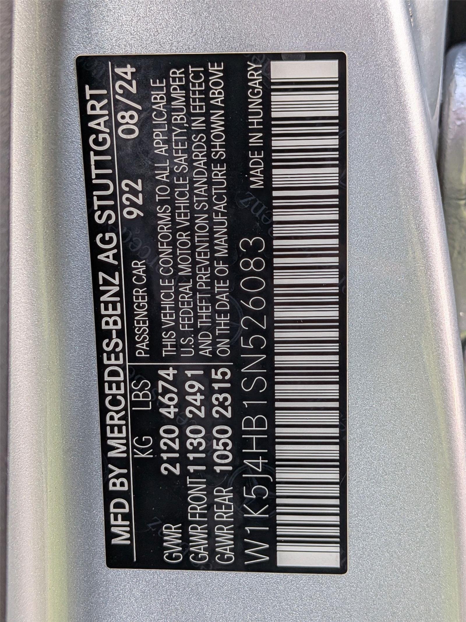 Used 2025 GRAY MERCEDES  image 39