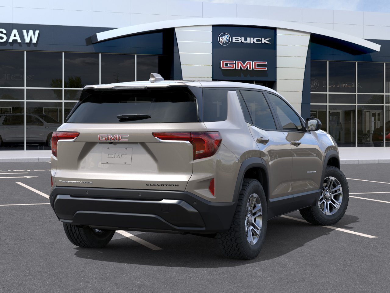 Used 2026 Riverstone Metallic GMC AWD Elevation image 4
