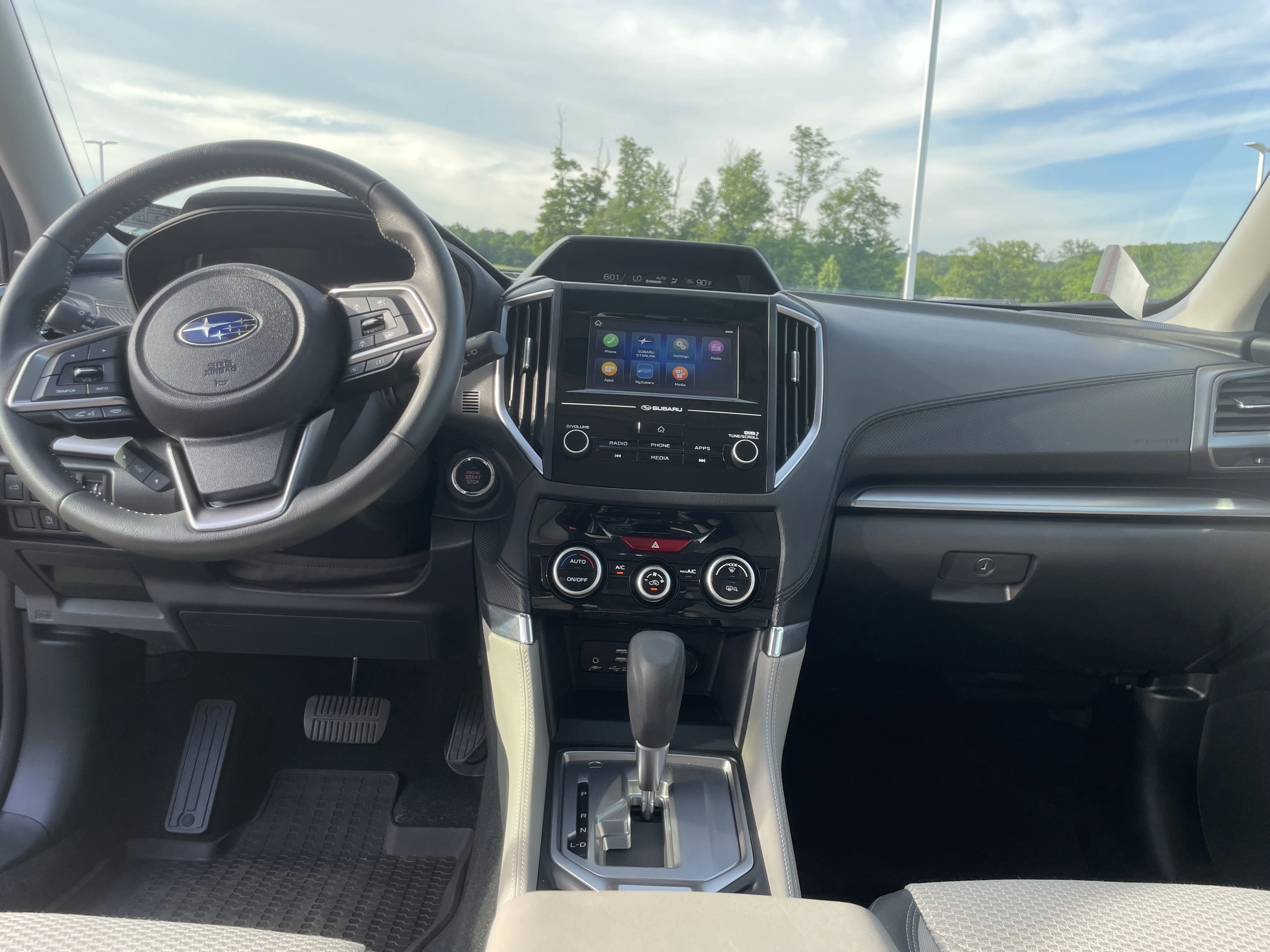 Used 2024 Magnetite Gray Metallic Subaru Premium image 14