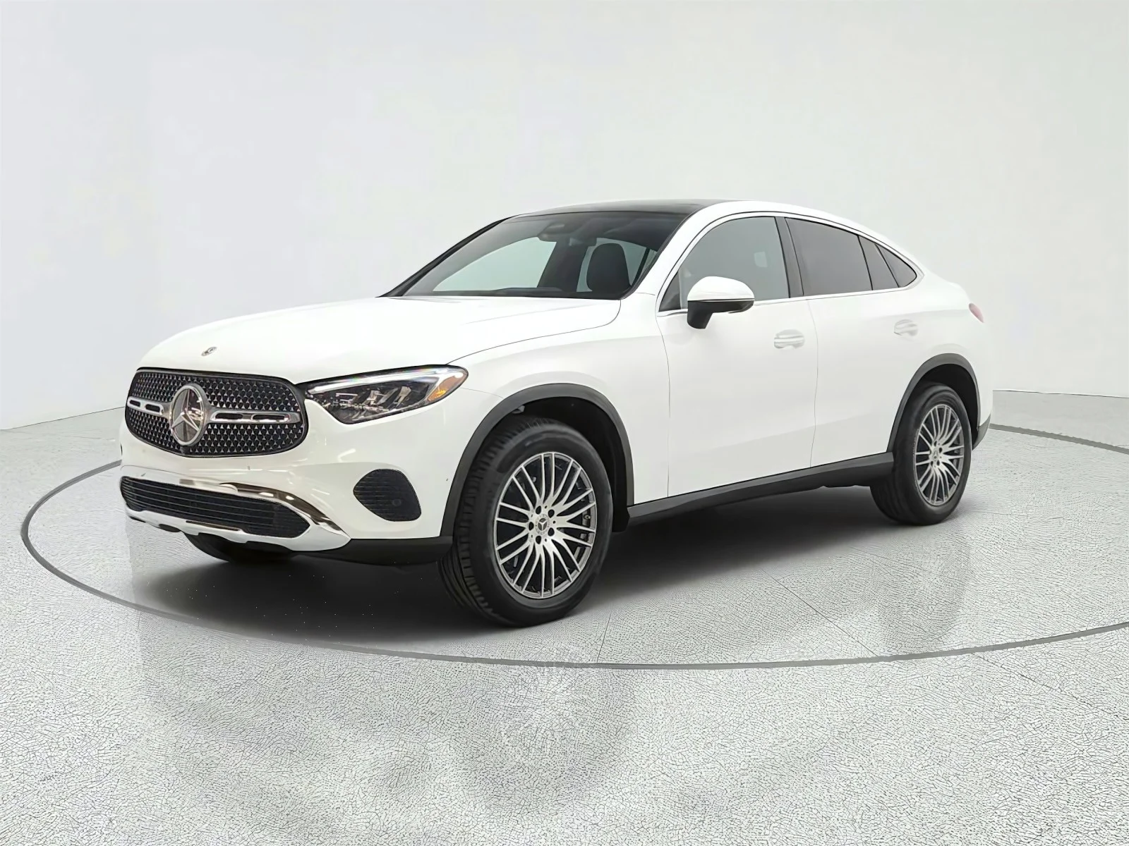 Certified Used 2026 Polar White Mercedes-Benz GLC 300 4MATIC® Coupe image 1