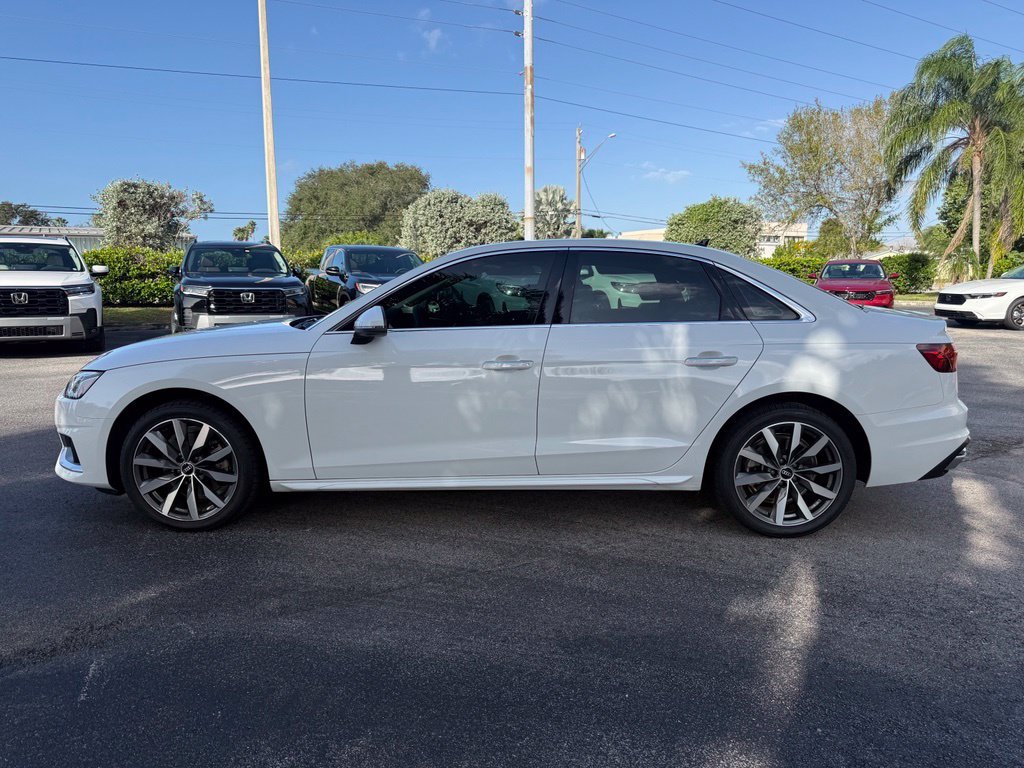 Used 2021 White Audi 40 Premium Plus image 2