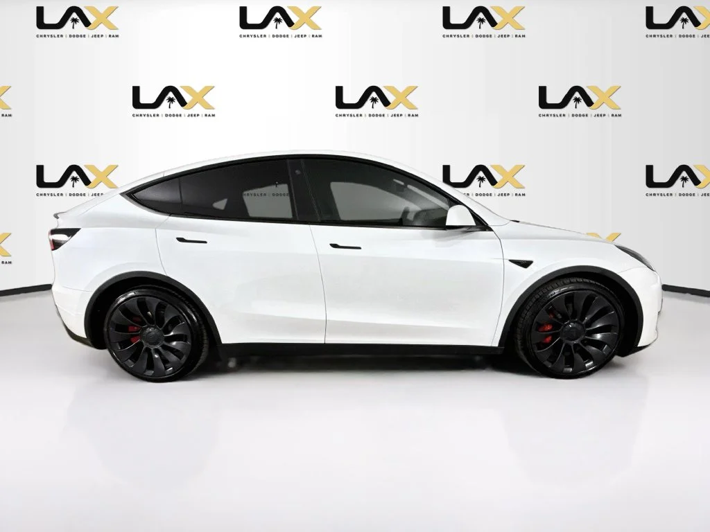Used 2023 White Tesla Performance image 8