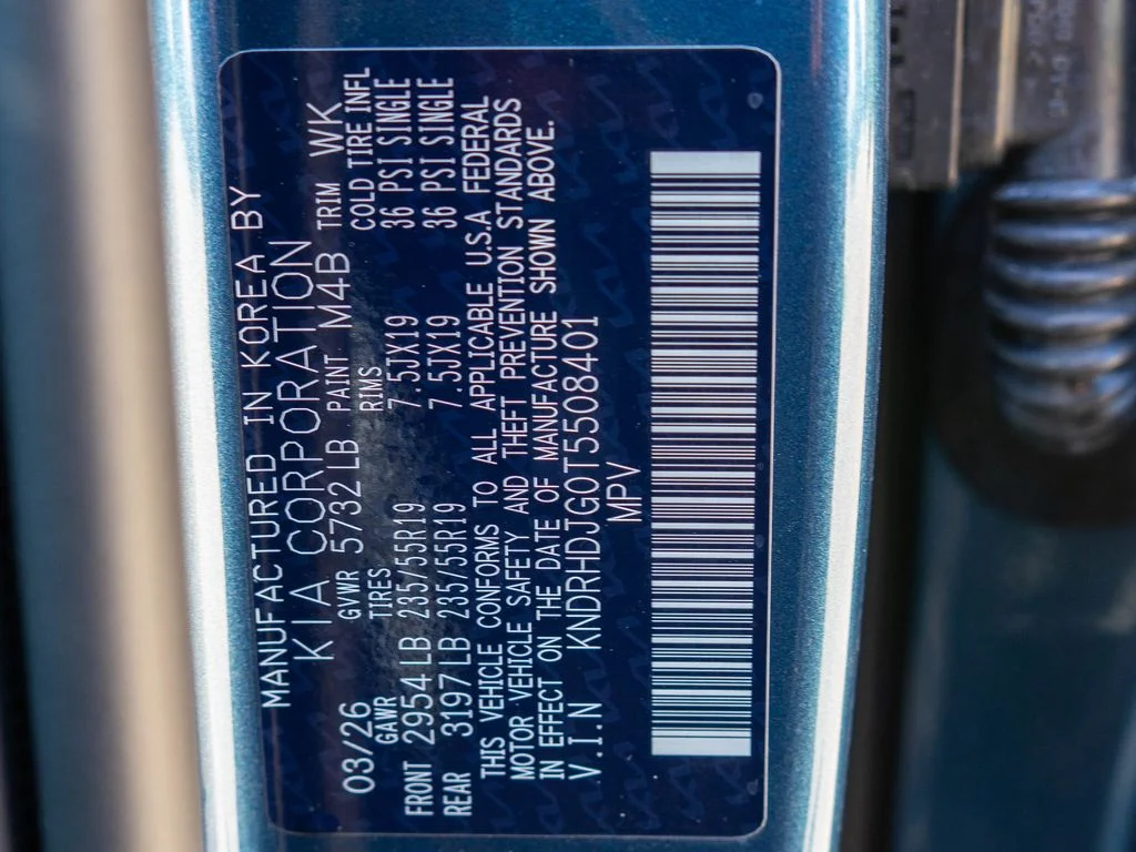 New 2026 Mineral Blue Kia EX image 35