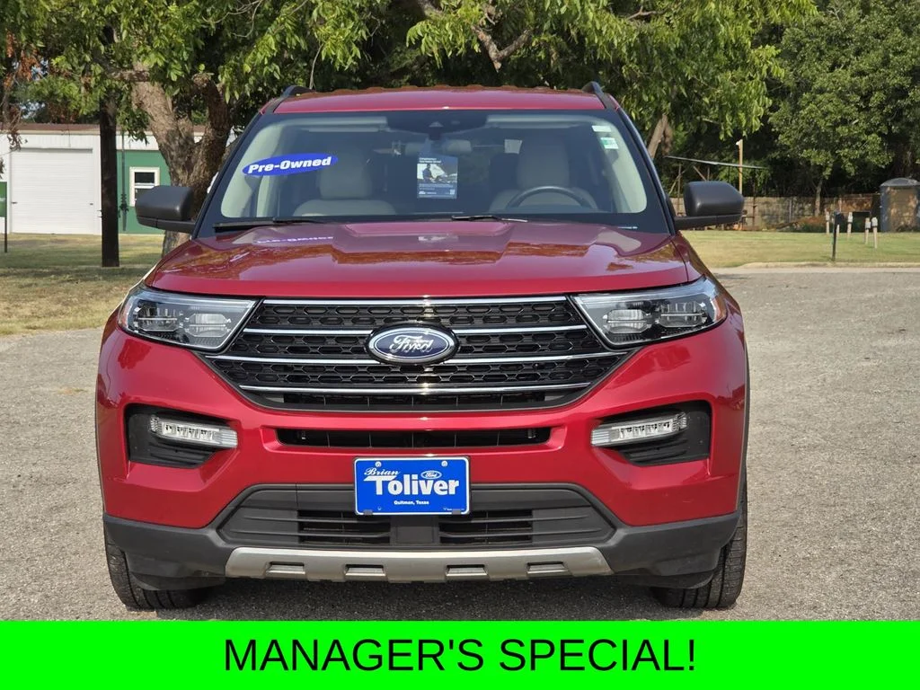 Used 2020 Red Metallic Ford XLT image 3