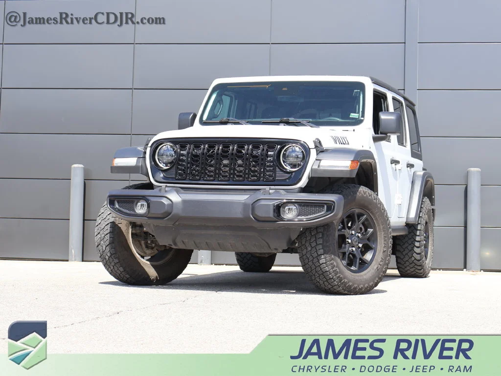 Used 2024 White Jeep Sport image 1