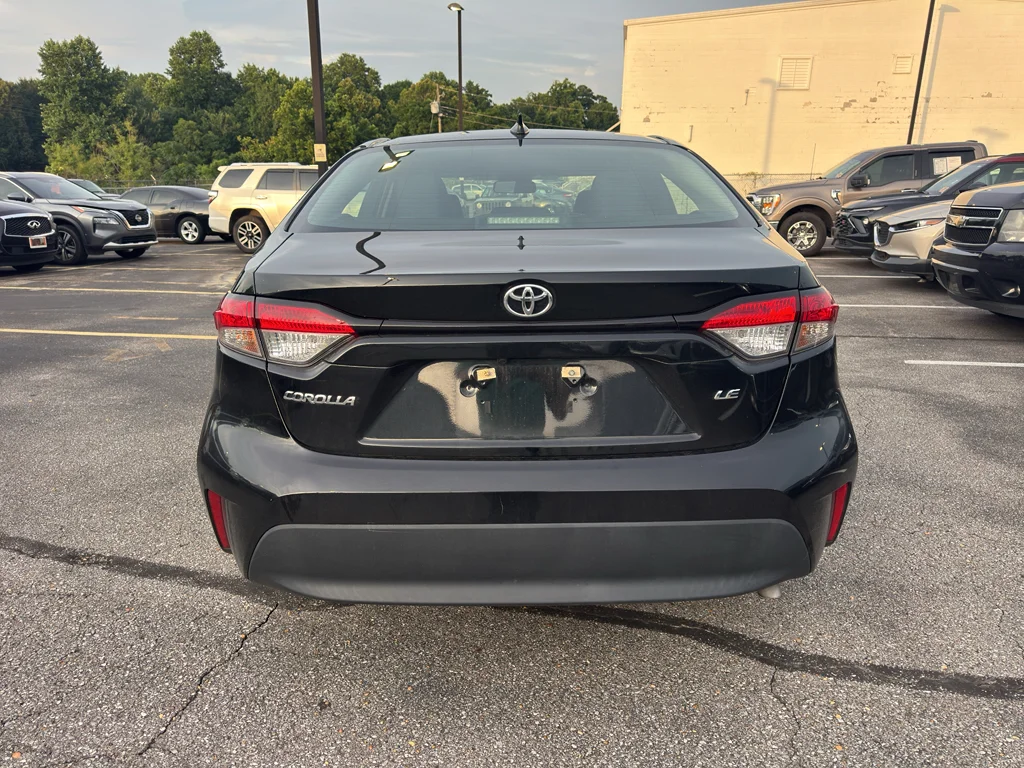 Used 2024 Midnight Black Metallic Toyota LE image 5