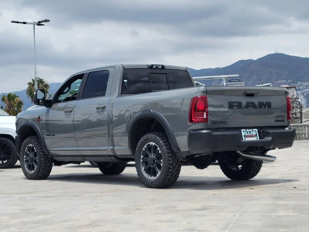 New 2026 Ceramic Gray Clear-Coat Exterior Paint RAM Rebel image 2