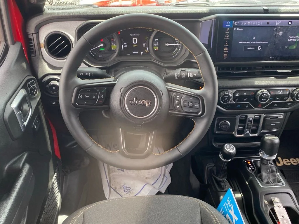 Used 2024 Red Jeep Sport S 4xe image 10