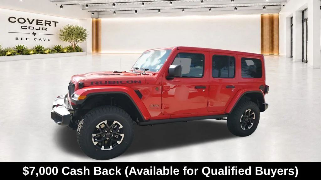 New 2026 Firecracker Red Clearcoat Jeep Rubicon image 5