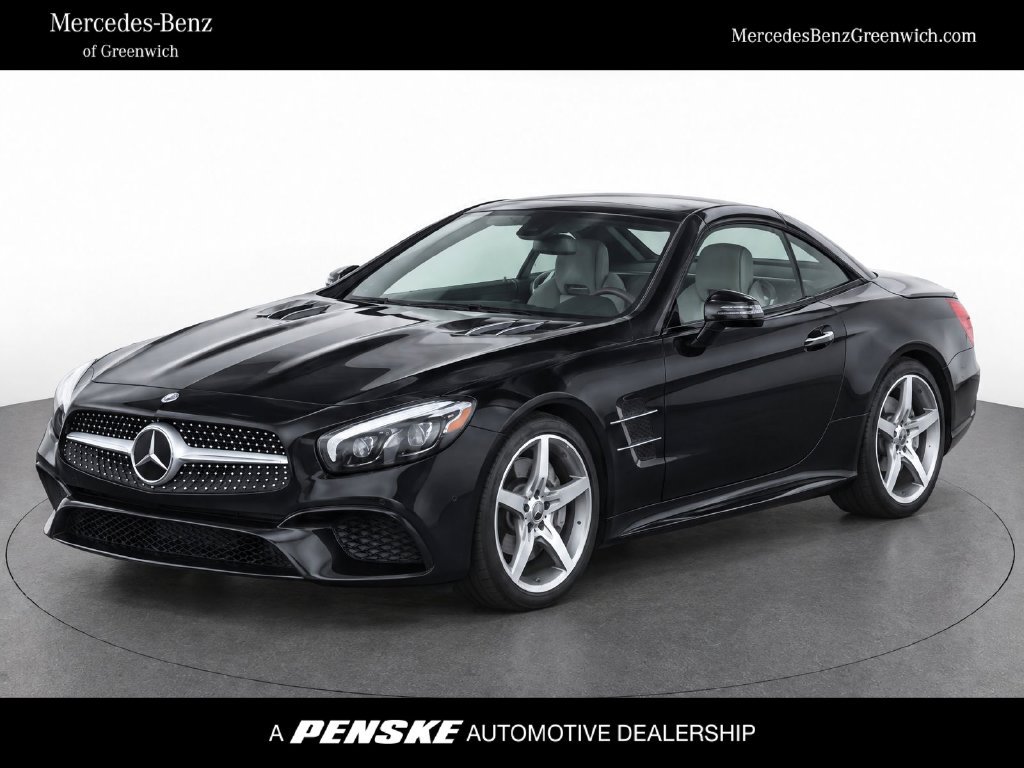 Used 2017 Black Mercedes-Benz SL 550 image 1