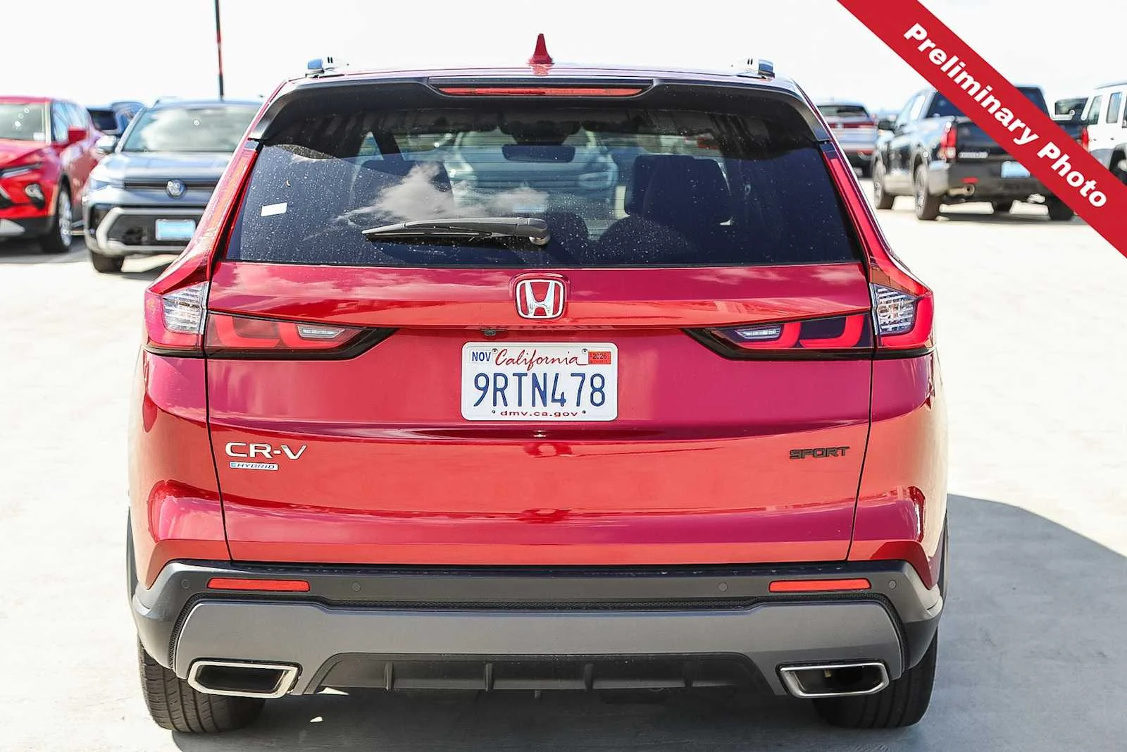 Used 2025 Radiant Red Metallic Honda Sport-L image 7