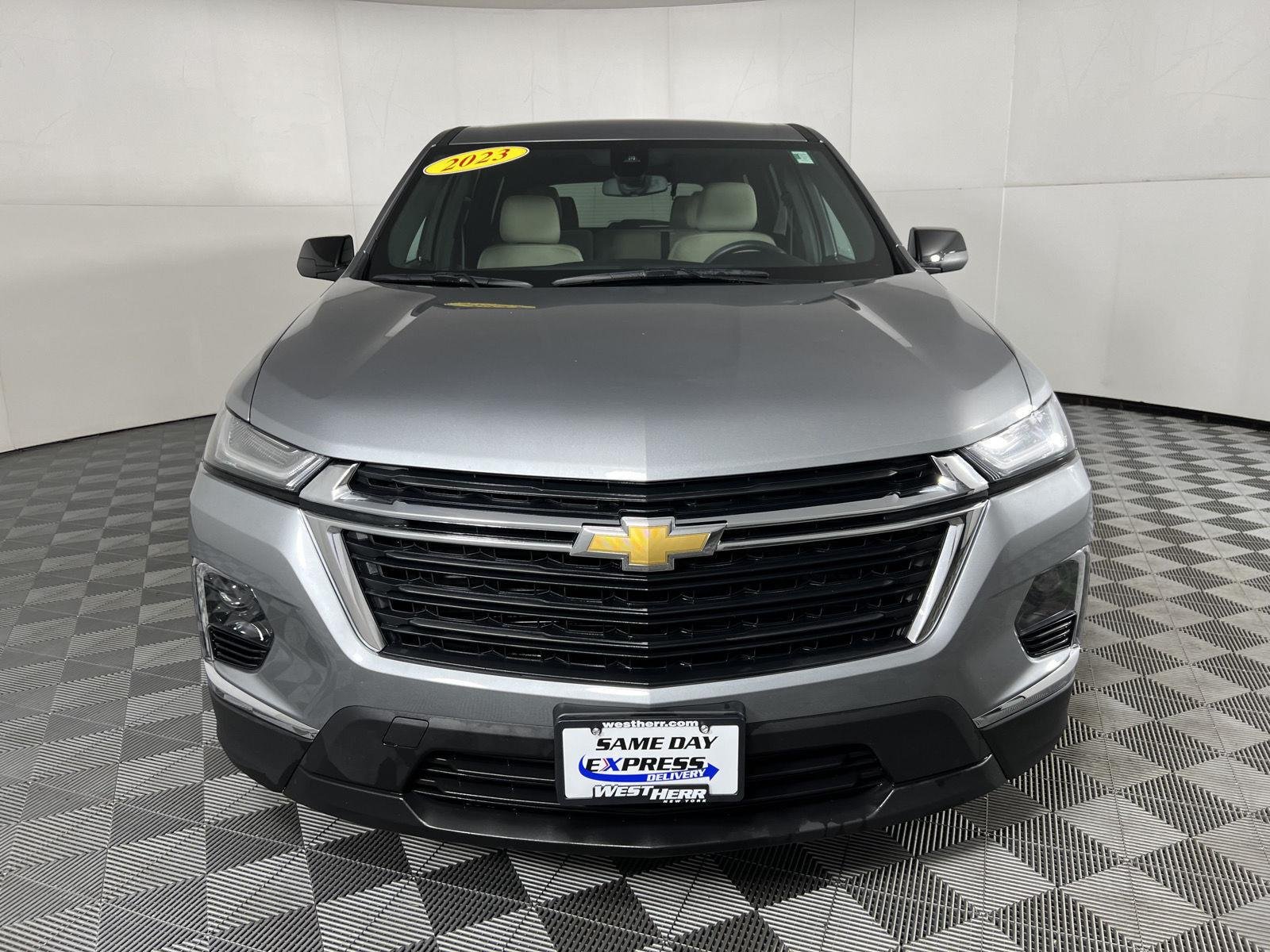 Used 2023 Sterling Gray Metallic Chevrolet LS image 2