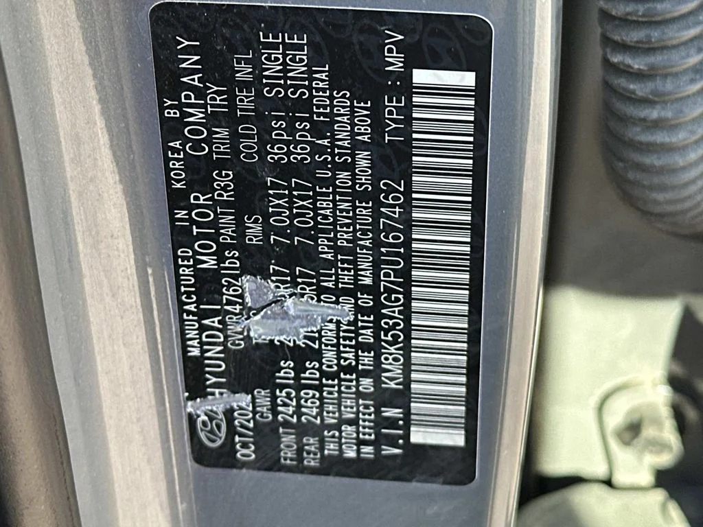 Used 2023 Gray Hyundai Limited image 31
