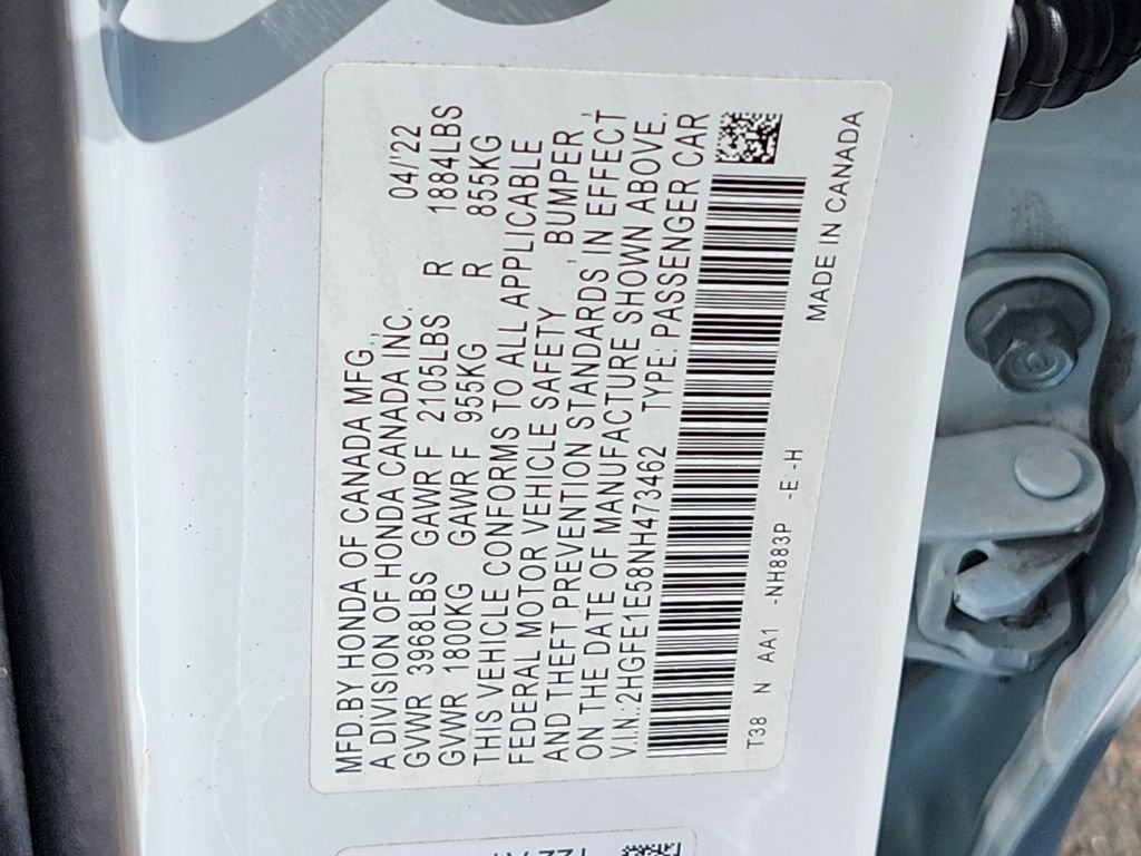 Used 2022 Gray Honda Si image 34