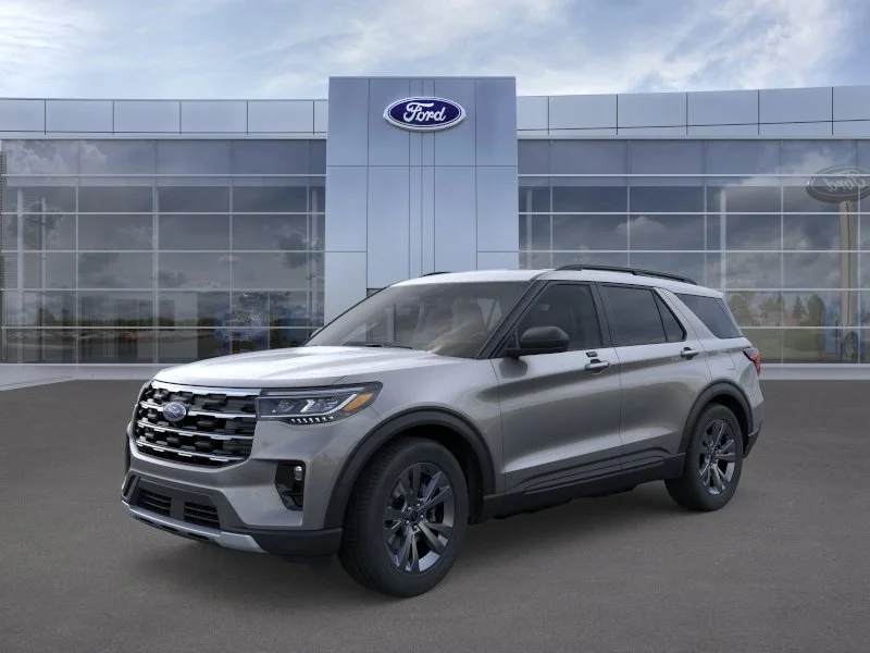 New 2026 Carbonized Gray Metallic Ford Active image 1