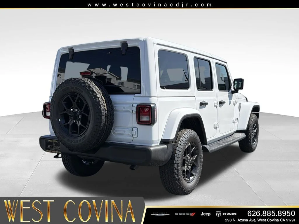 New 2026 Bright White Clearcoat Jeep  image 8