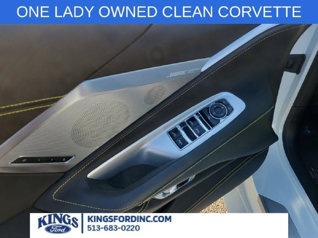 Used 2021 Arctic White Chevrolet Stingray image 14