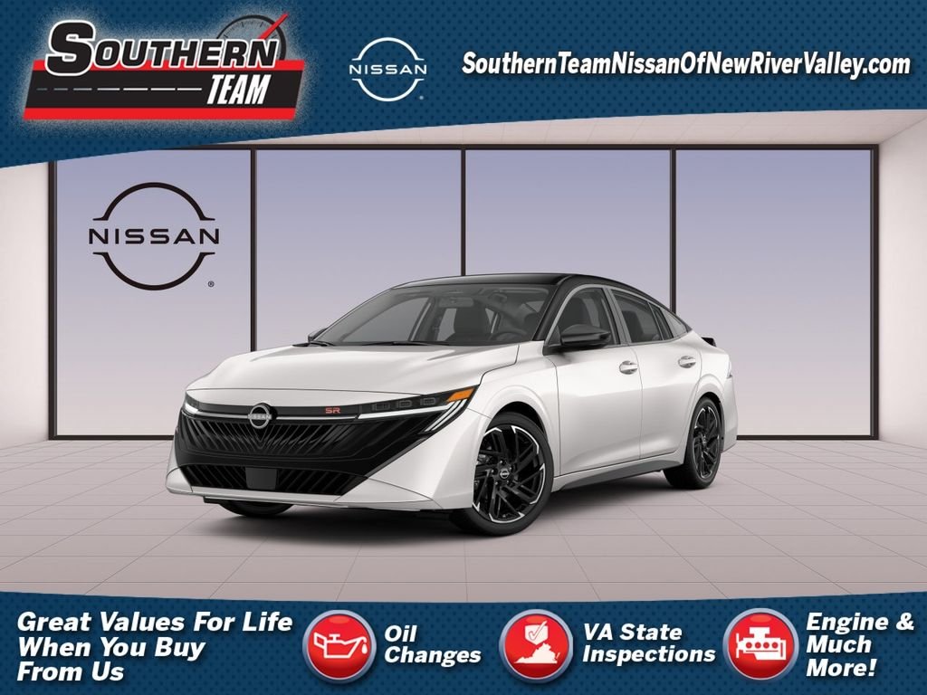 New 2026 Aspen White TriCoat / Super Black Two-tone Nissan SR image 1