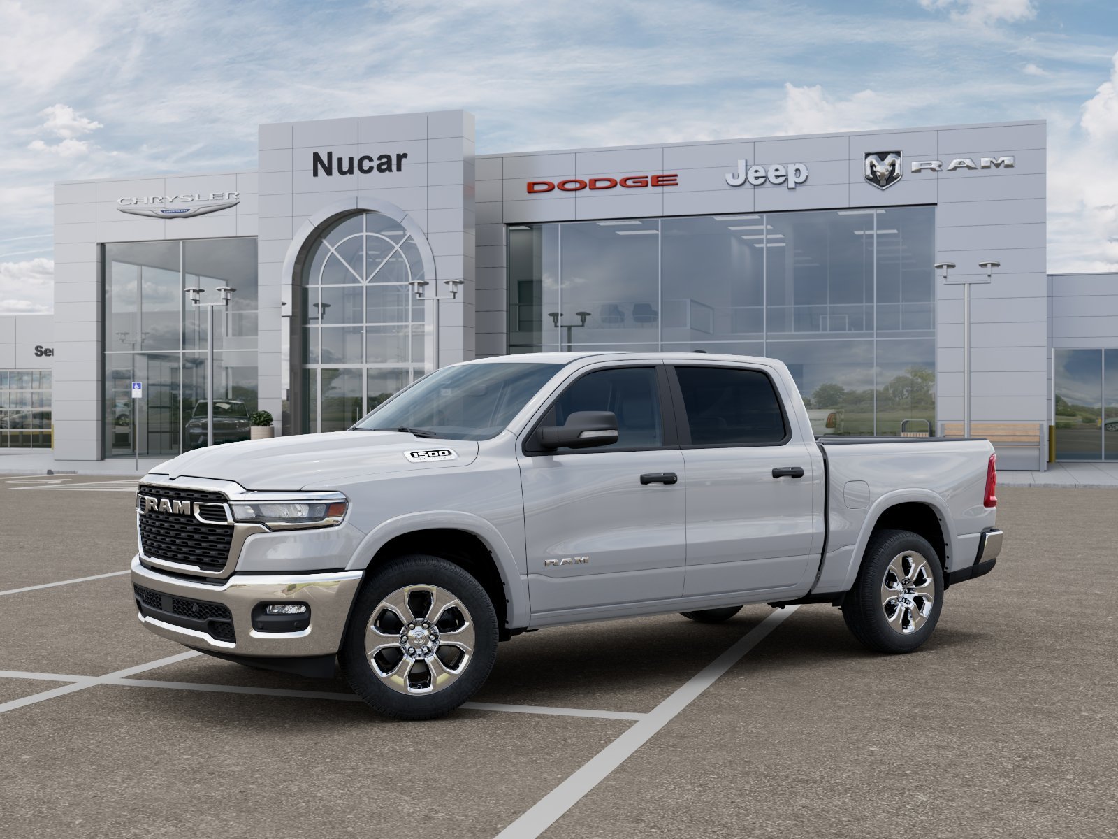 New 2026 Bright White Clear-Coat Exterior Paint RAM Big Horn/Lone Star image 20