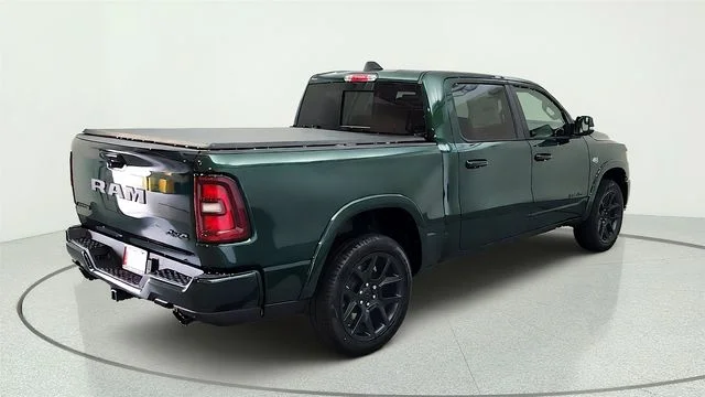 New 2026 Serrano-Green Metallic Exterior Paint RAM Laramie image 13