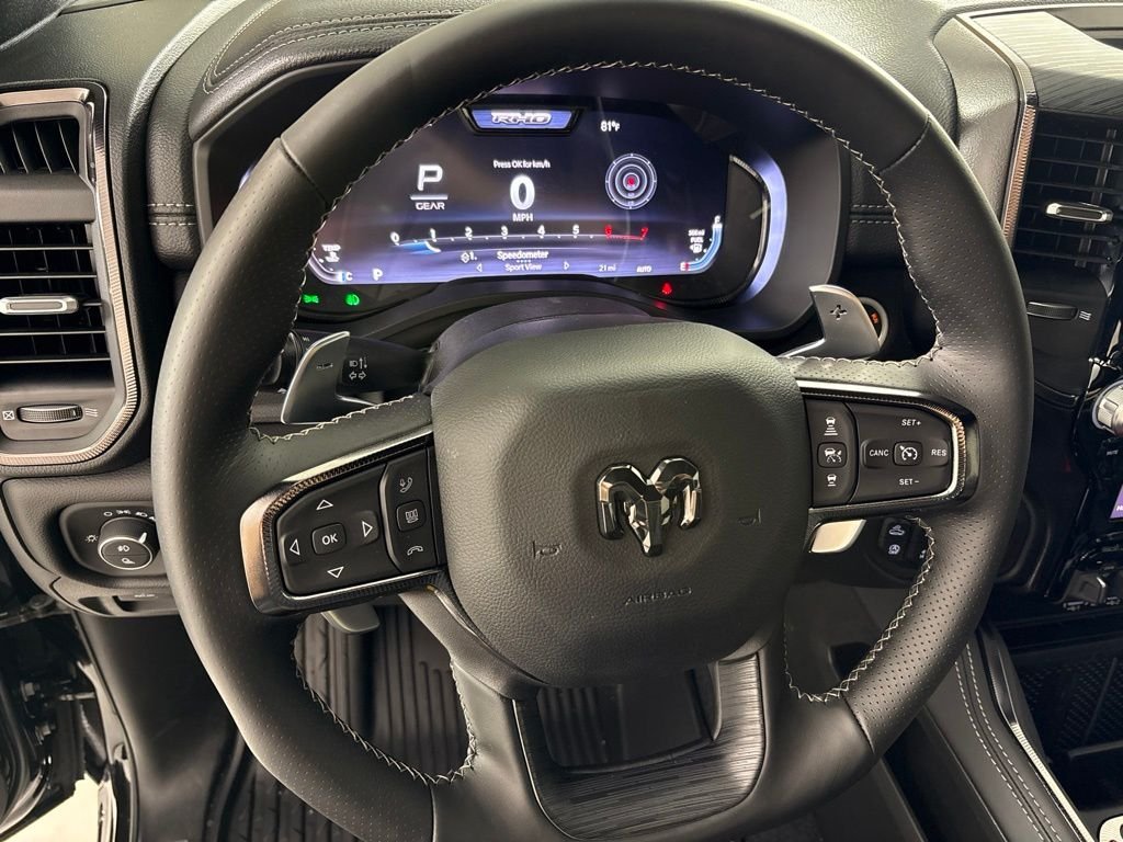 New 2026 Diamond Black Crystal Pearl-Coat Exterior Paint RAM RHO image 26