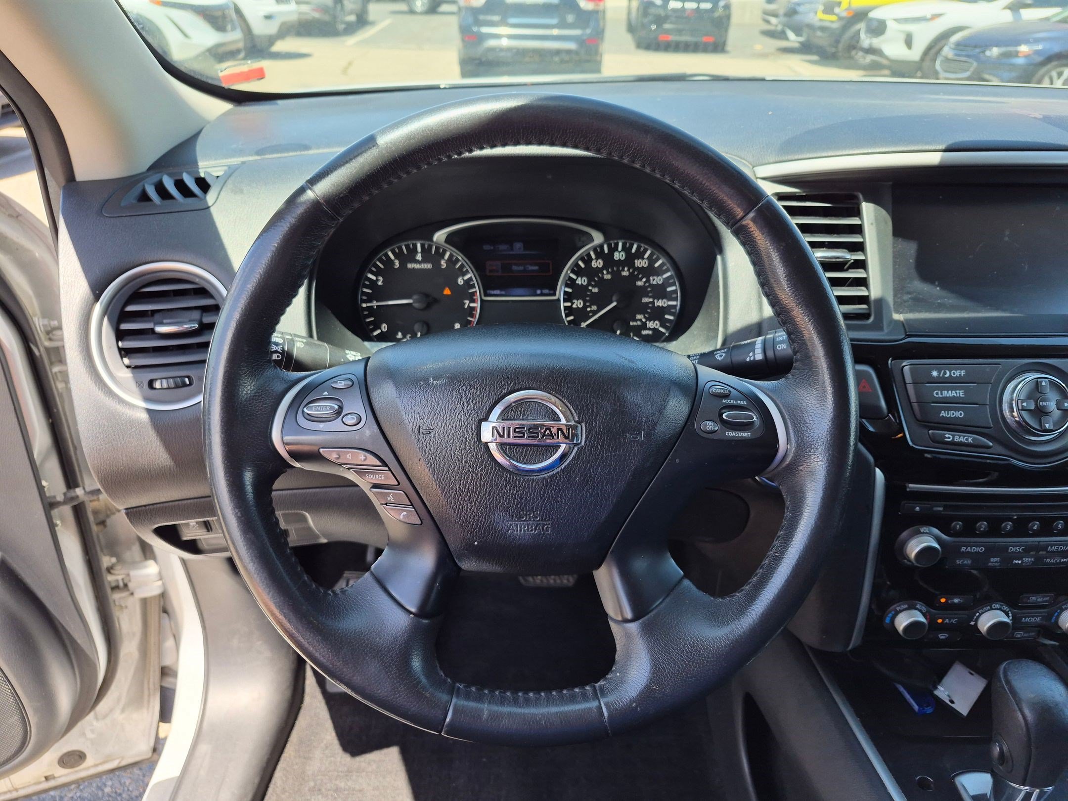 Used 2017 Brilliant Silver Metallic Nissan SV image 16