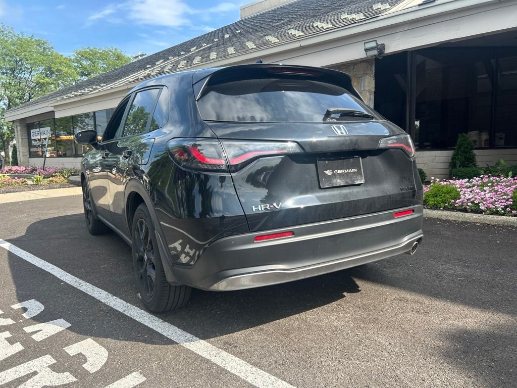 Certified Used 2025 Crystal Black Pearl Honda Sport image 4