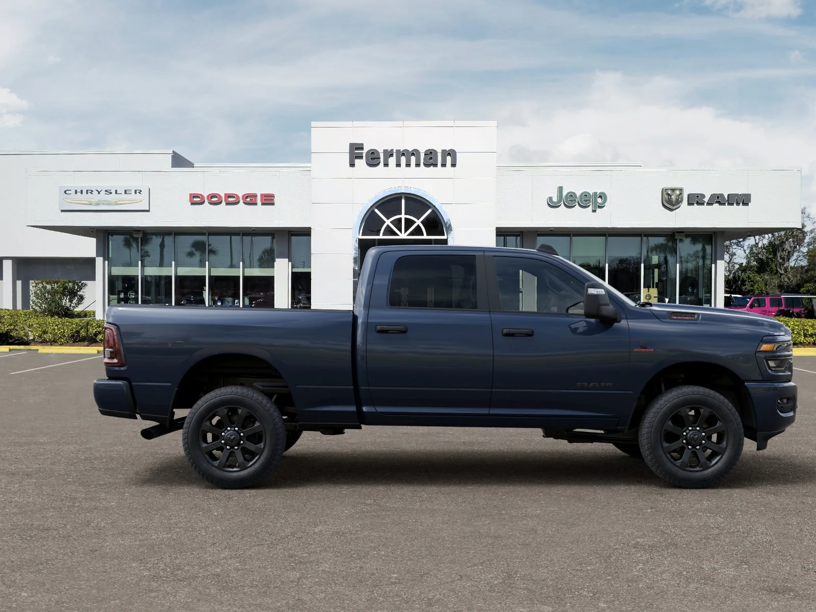 New 2026 Forged Blue Metallic Exterior Paint RAM Big Horn image 51