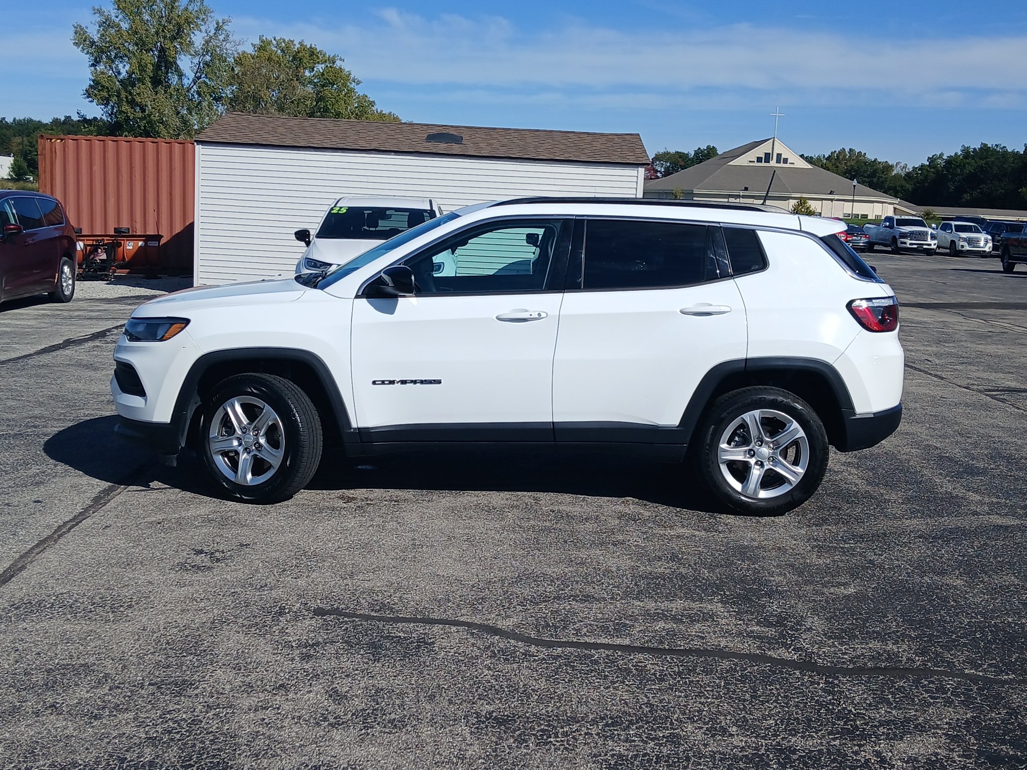 Used 2023 Jeep Compass Latitude with VIN 3C4NJDBN8PT561773 for sale in Monticello, IN