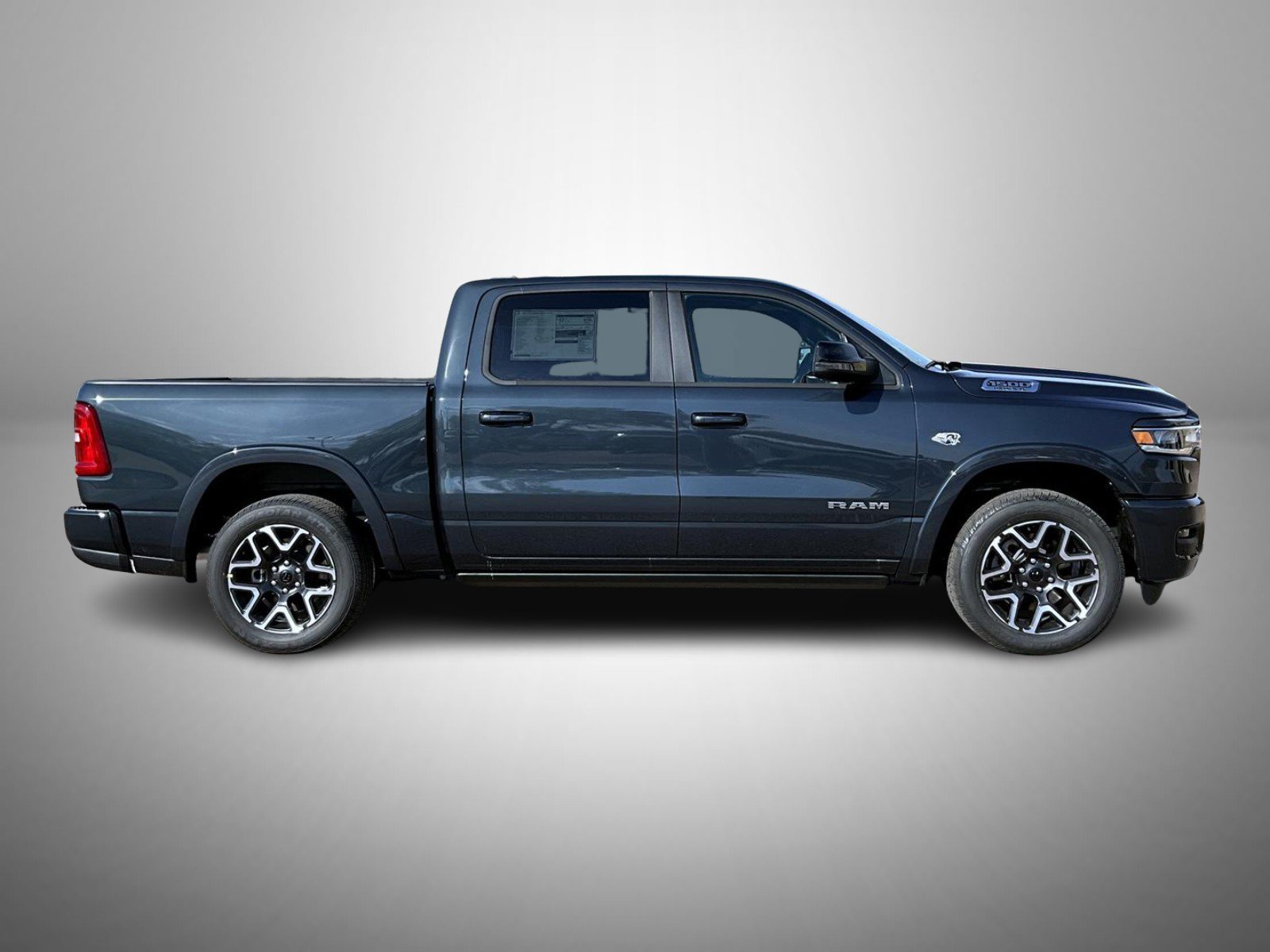 New 2027 Forged Blue Metallic Exterior Paint RAM Laramie image 4